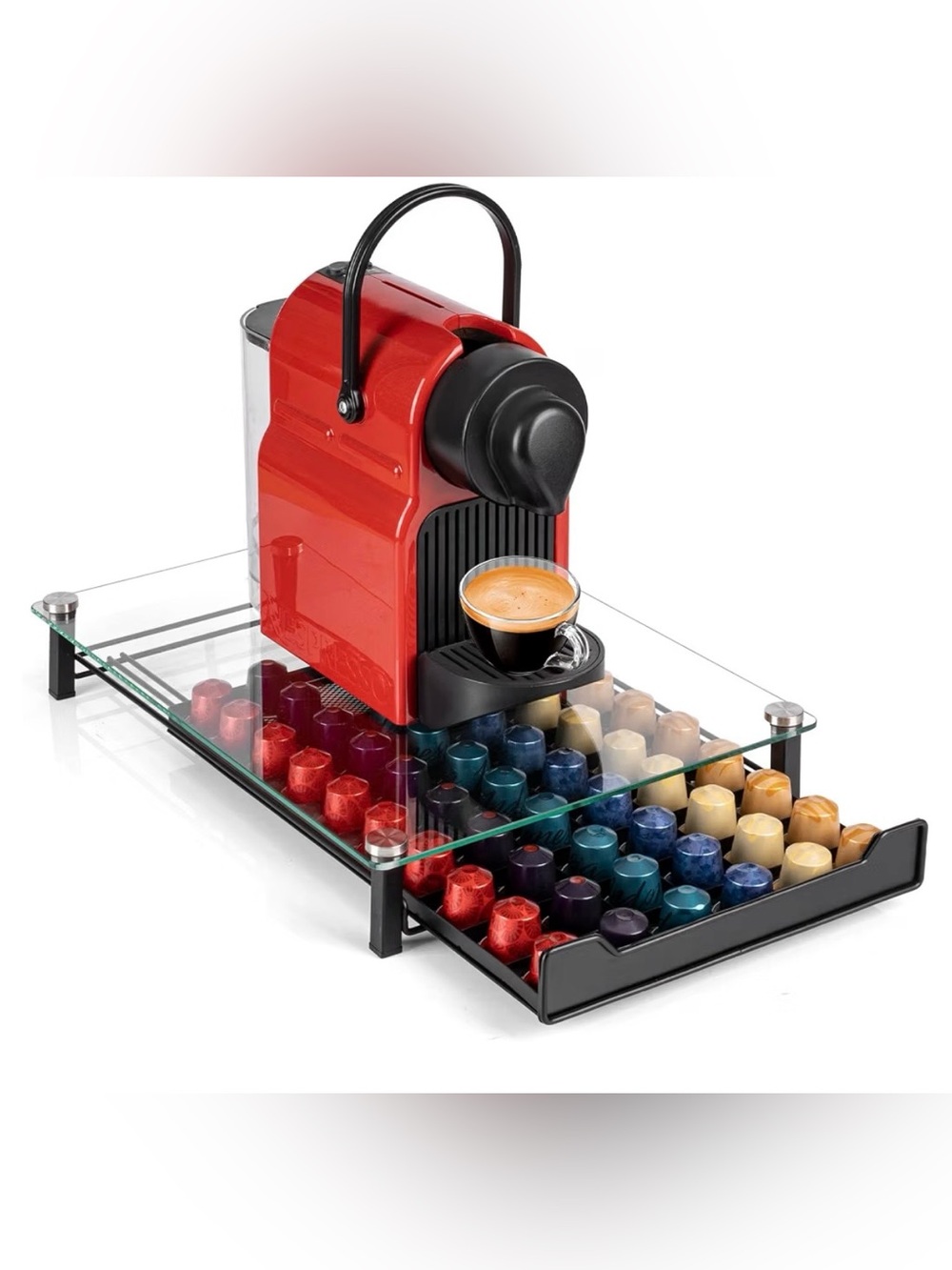 NESPRESSO compatible coffee pod organizer for original pods (not Vertuo)